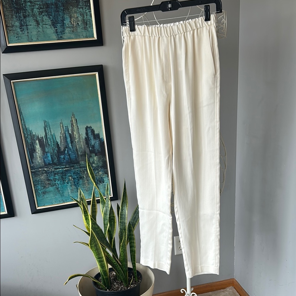 Forte Forte Casual Cotton Pants w/elastic waistband.